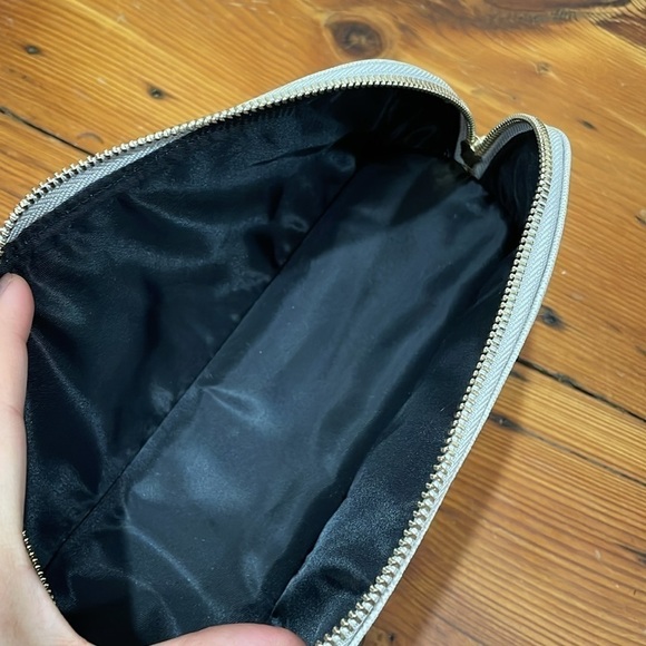 Stackers Makeup Travel Grey double compartment Case - Picture 3 of 5